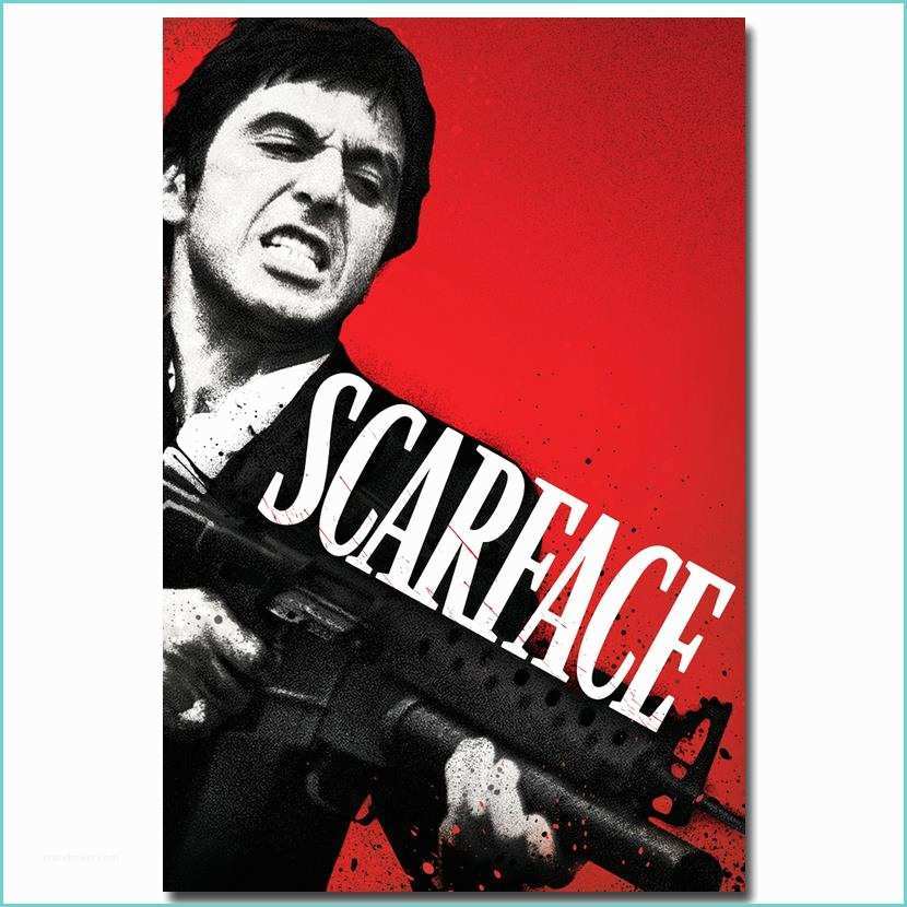 Scarface Poster Font S De Scarface Promotion Achetez Des S De