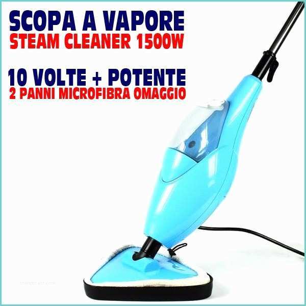 Scopa A Vapore Con Accessori Scopa A Vapore Clean Steam Mop X10 1500w Per Pavimenti