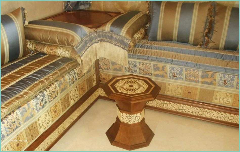 Sdader Marocain En Bois Quelle Décoration Pour Suivre Mon Canapé Salon Salon