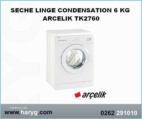 Seche Linge A Condensation Seche Linge Condensation 6 Kg Arcelik Tk2760