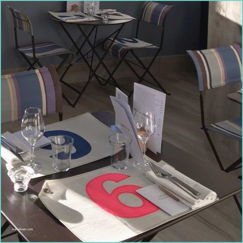 Set De Table Design Chilewich Set De Table Personnalisable En Voile De Bateau