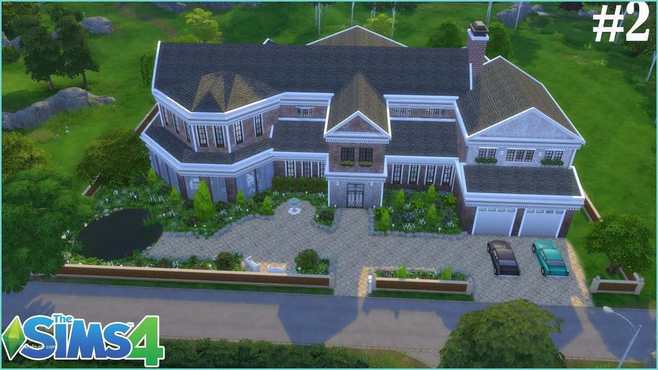 Sims 4 Construction Maison Moderne Les Sims 4 Maison De Rêve Sans Cc Partie 2