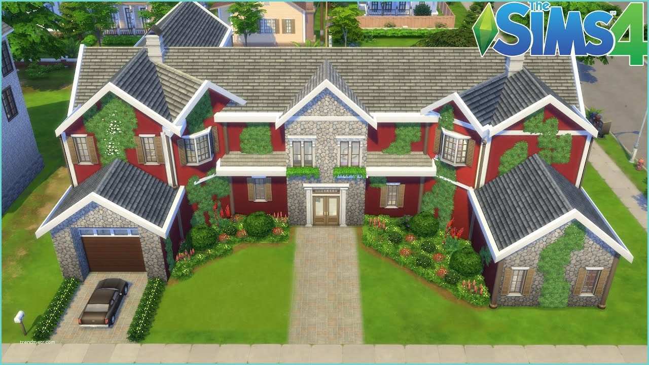 Sims 4 Construction Maison Moderne Les Sims 4 Maison Familiale Sans Cc Construction