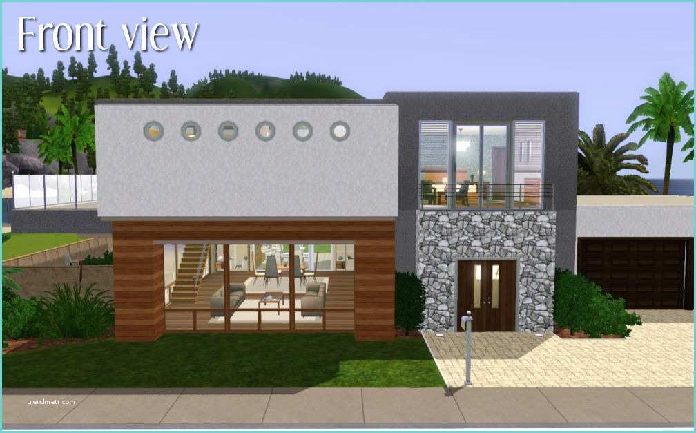 Sims 4 Construction Maison Moderne Mod the Sims Jeanne Une Maison Moderne