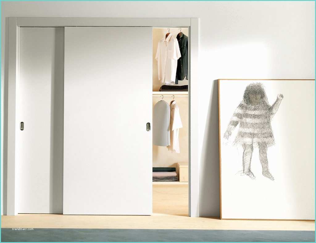 Sliding Door Walk In Closet White Sliding Interior Door for Walk In Closet Design
