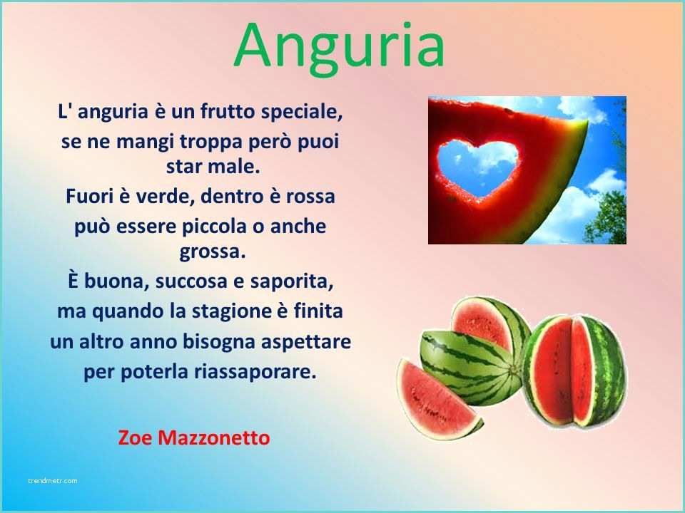 Slogan Sulla Frutta In Rima Poesie Sulla Frutta Eh05 Pineglen