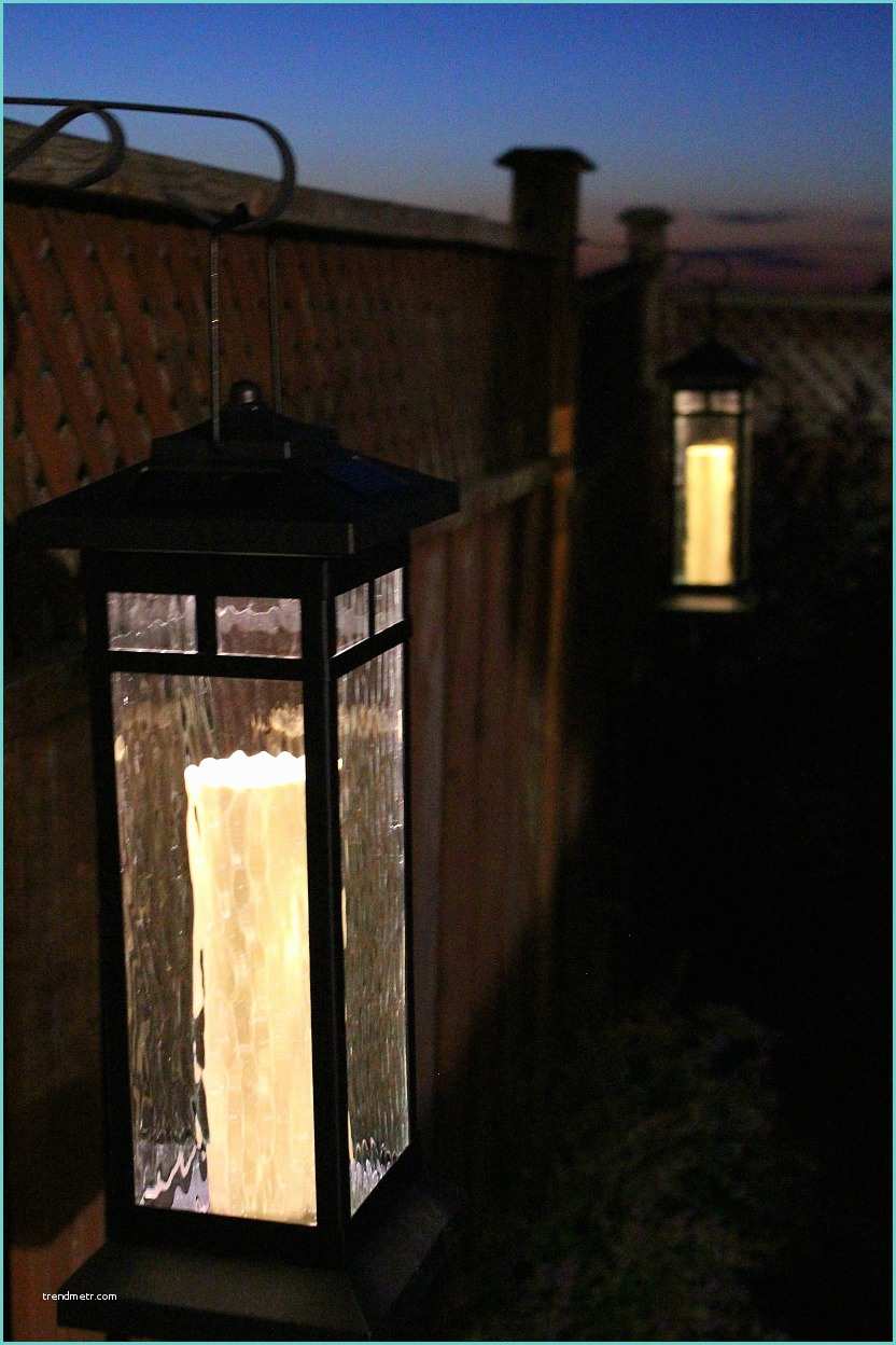 Solar Fence Lights Home Depot Turtles and Tails solar Lanterns = Glowy Backyard