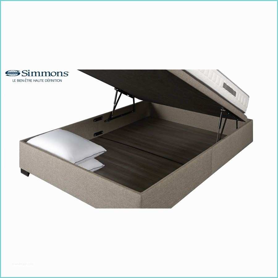 Sommier Coffre Simmons sommier Simmons Gallery Pack X Matelas Epeda
