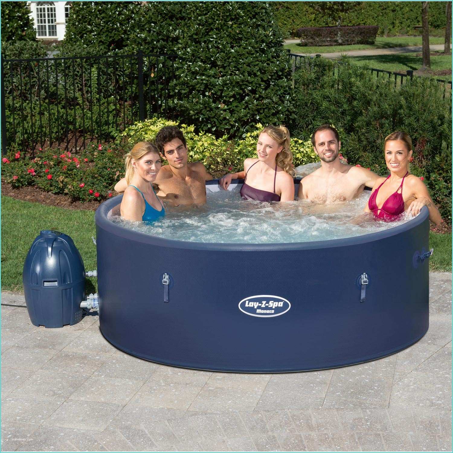 Spa Gonflable Foirfouille Spa Gonflable Bestway Monaco Rond 6 Places assises