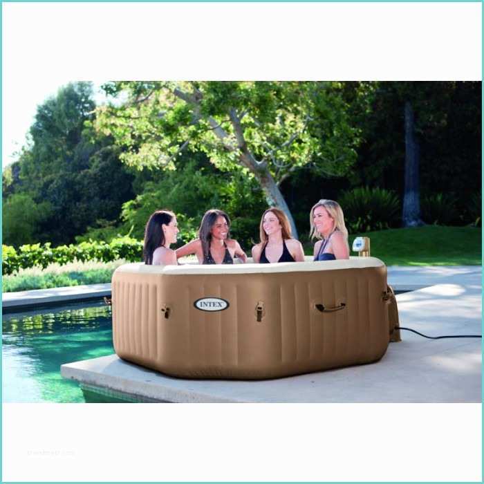 Spa Gonflable Foirfouille Spa Intex Gonflable Pure Spa Bulles 4 Places Moins Cher