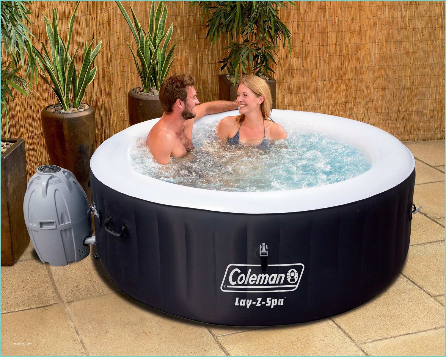 Spa Jacuzzi En Kit Coleman Saluspa 4 Person Inflatable Spa Hot Tub with