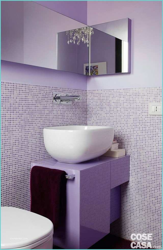 specchio per bagno con mensole laterali