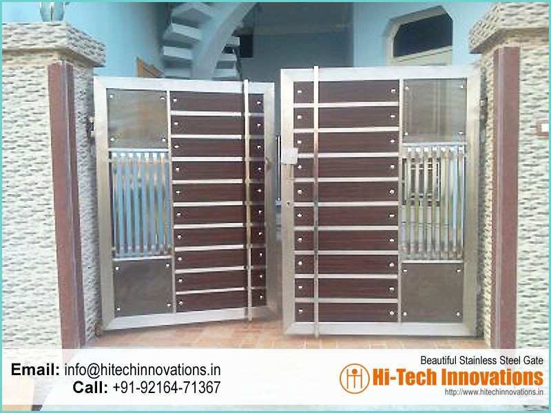 Steel Gate Design Image Stainless Steel Gates Manufacturer In Chandigarh Mohali