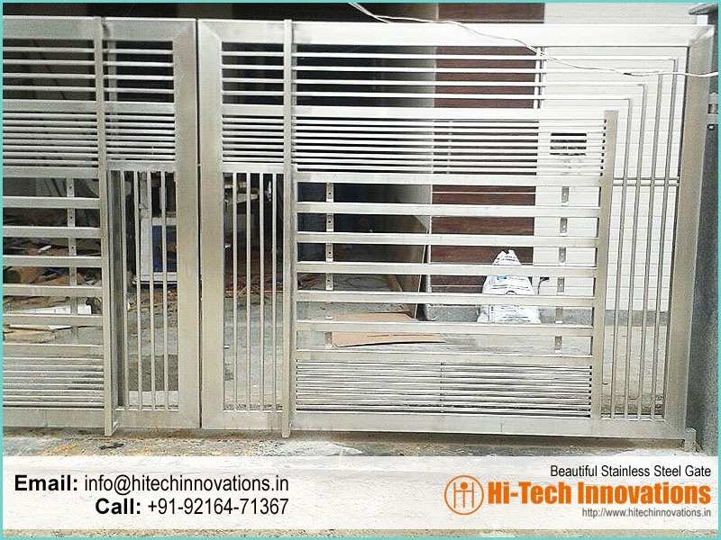 Steel Gate Design Image Stainless Steel Gates Manufacturer In Chandigarh Mohali