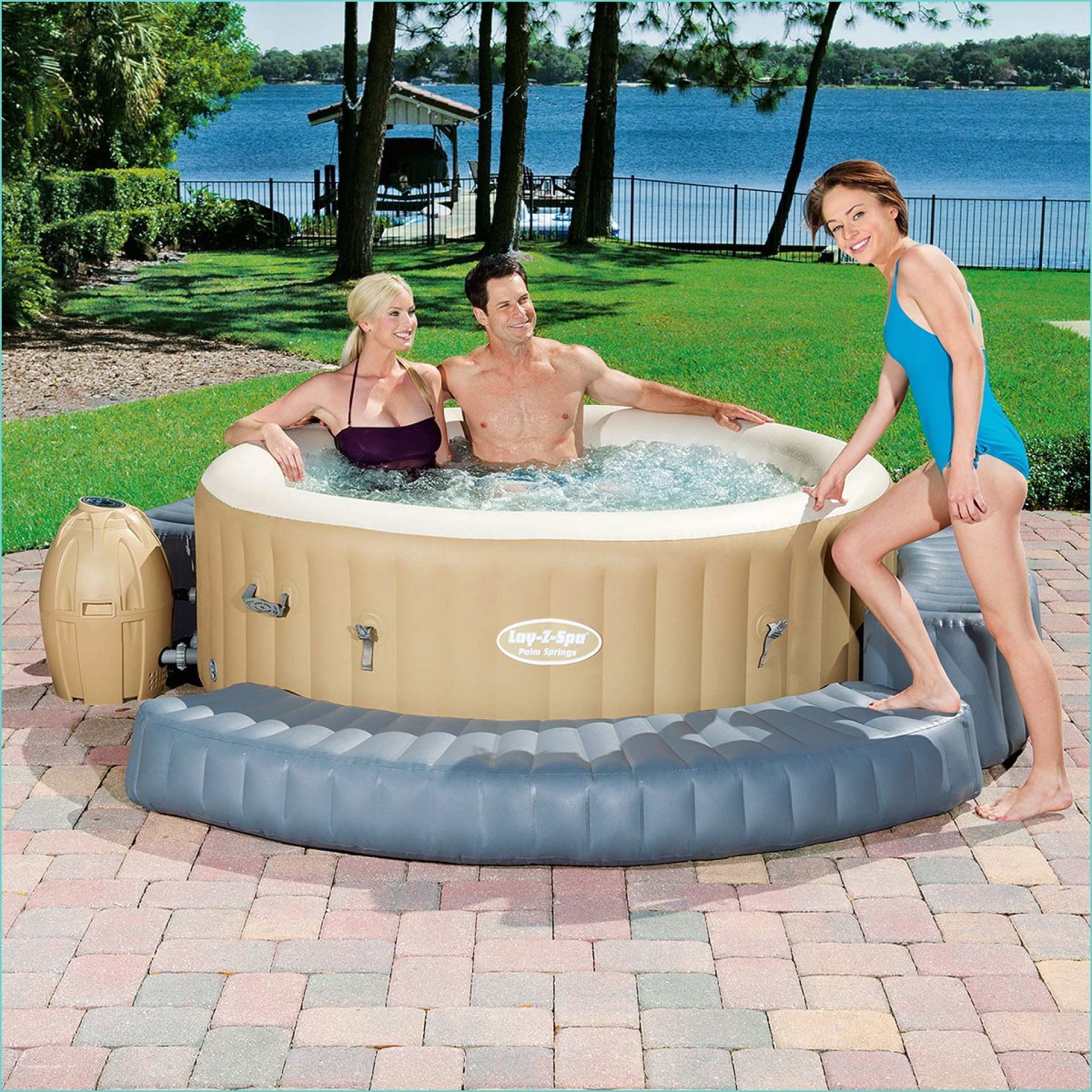 Steps for Hot Tub Lay Z Spa Inflatable Step for Hot Tub