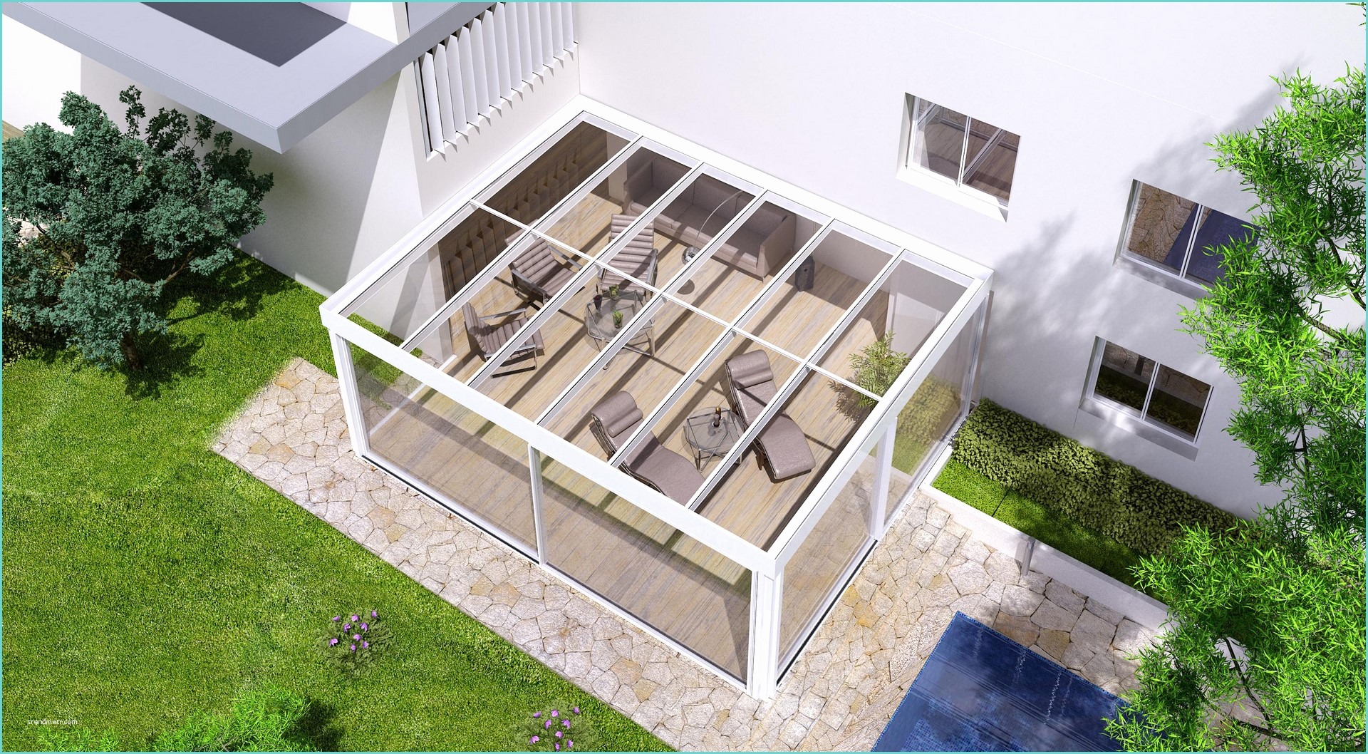 Strutture In Vetro Per Esterni Prezzi Sunroom Giardini D Inverno Pro Tazione E Realizzazione