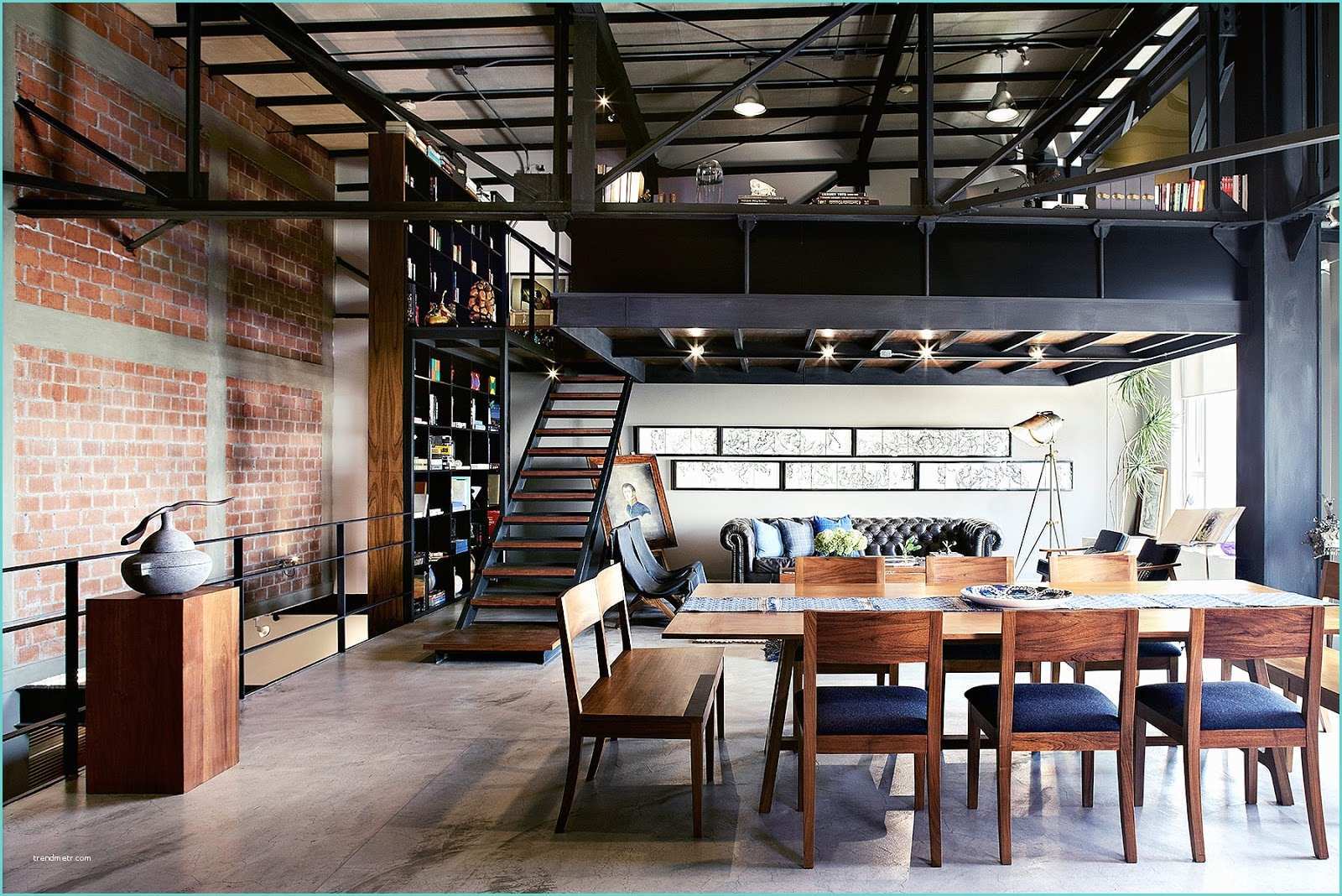 Studio Di Interior Design Un Loft In Stile Industriale In Messico Coffee Break