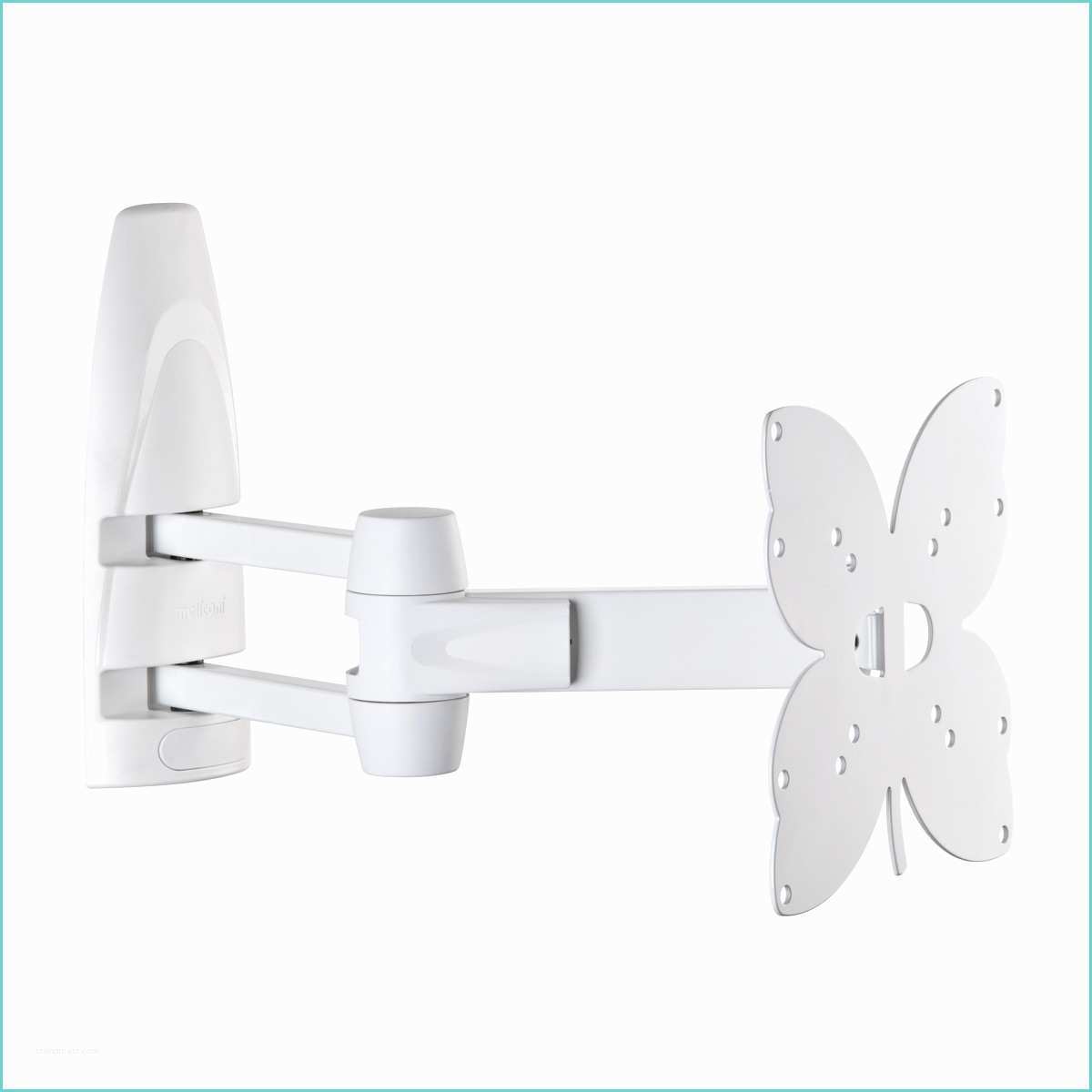 Support Mural Tv Blanc Meliconi Dr200 Blanc Achat Vente Support