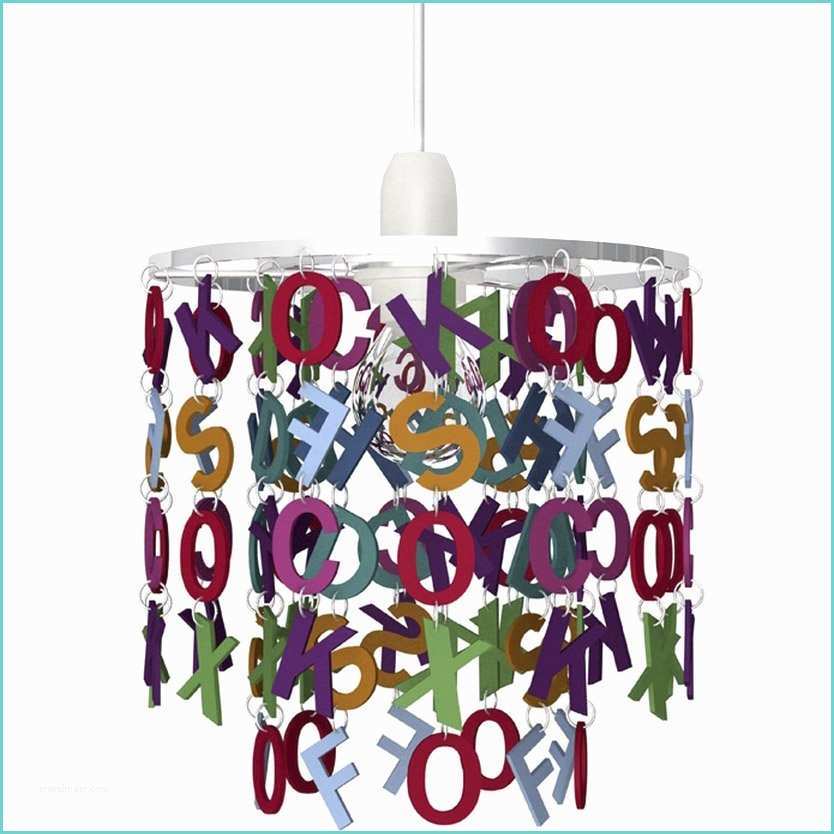 Suspension Luminaire Chambre Leroy Merlin Suspension Enfant Alphabet Acrylique Multicolore 1 X 40 W
