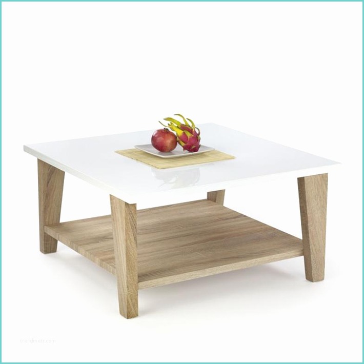 Table Basse Bois Et Blanc Table Basse Bois Et Blanc Laqué – Table Basse Table