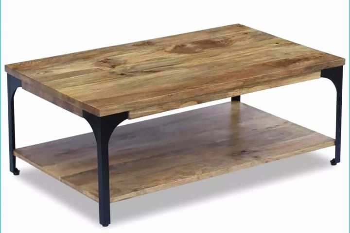 Table Basse En Manguier Acheter Vidaxl Table Basse Bois De Manguier 100 X 60 X 38