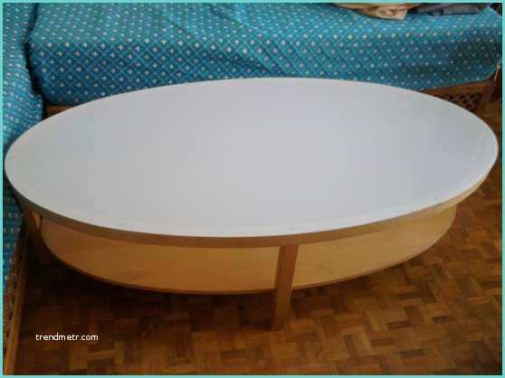 plateau table bois ovale