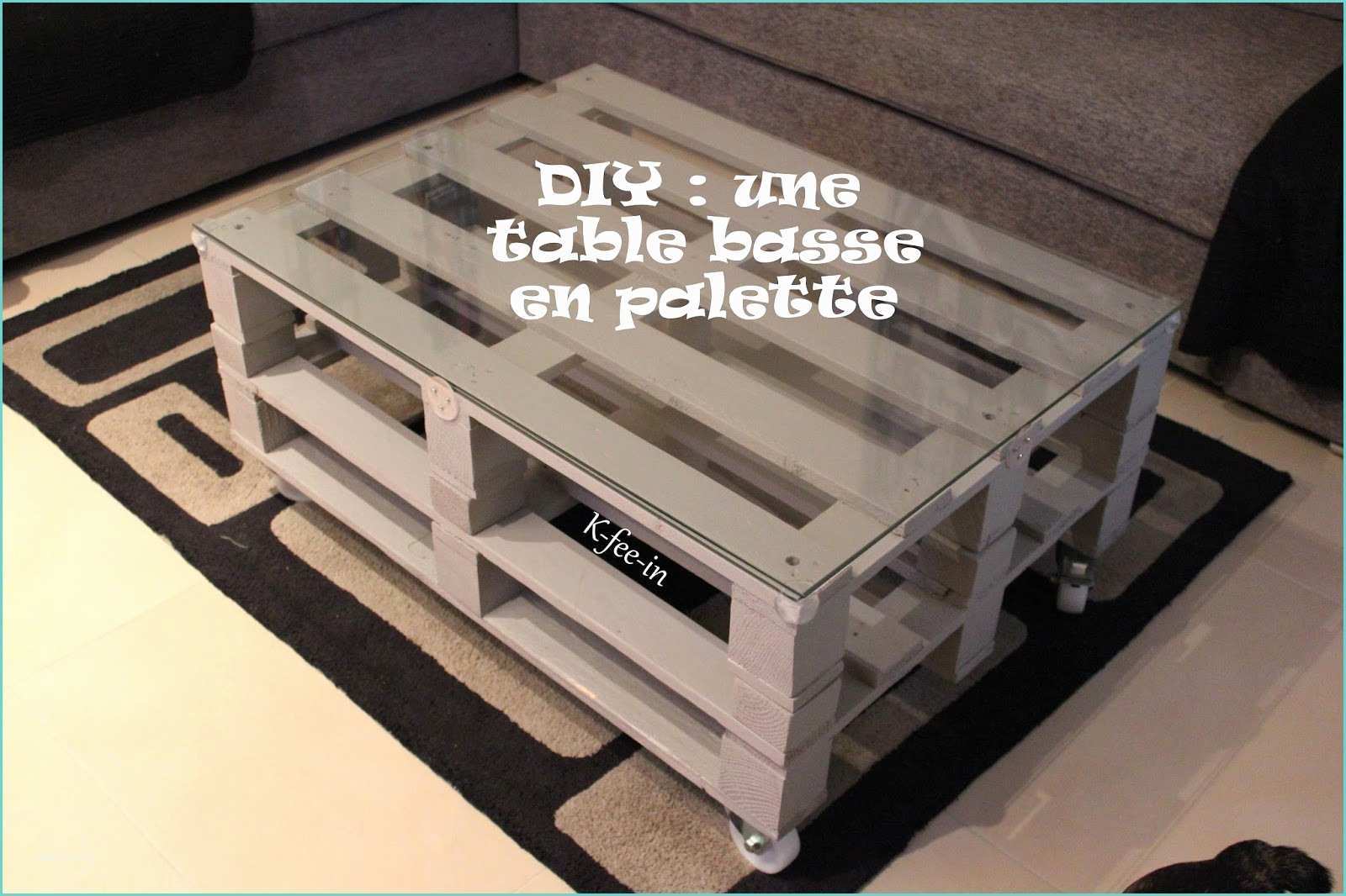 Table Basse Palette Diy Fabriquer Table Basse Palette