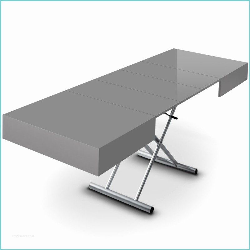 Table Basse Relevable Et Extensible Table Basse Relevable Extensible Ella Gris Tables