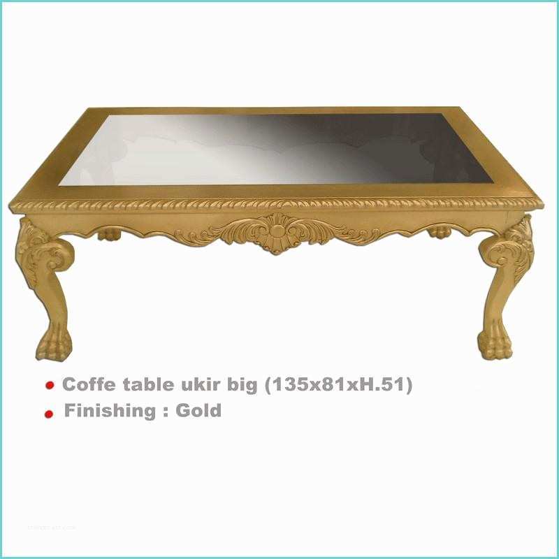 Table Basse Style Baroque Table Basse De Style Baroque En Bois Dore 135 X 80 Cm Ukir