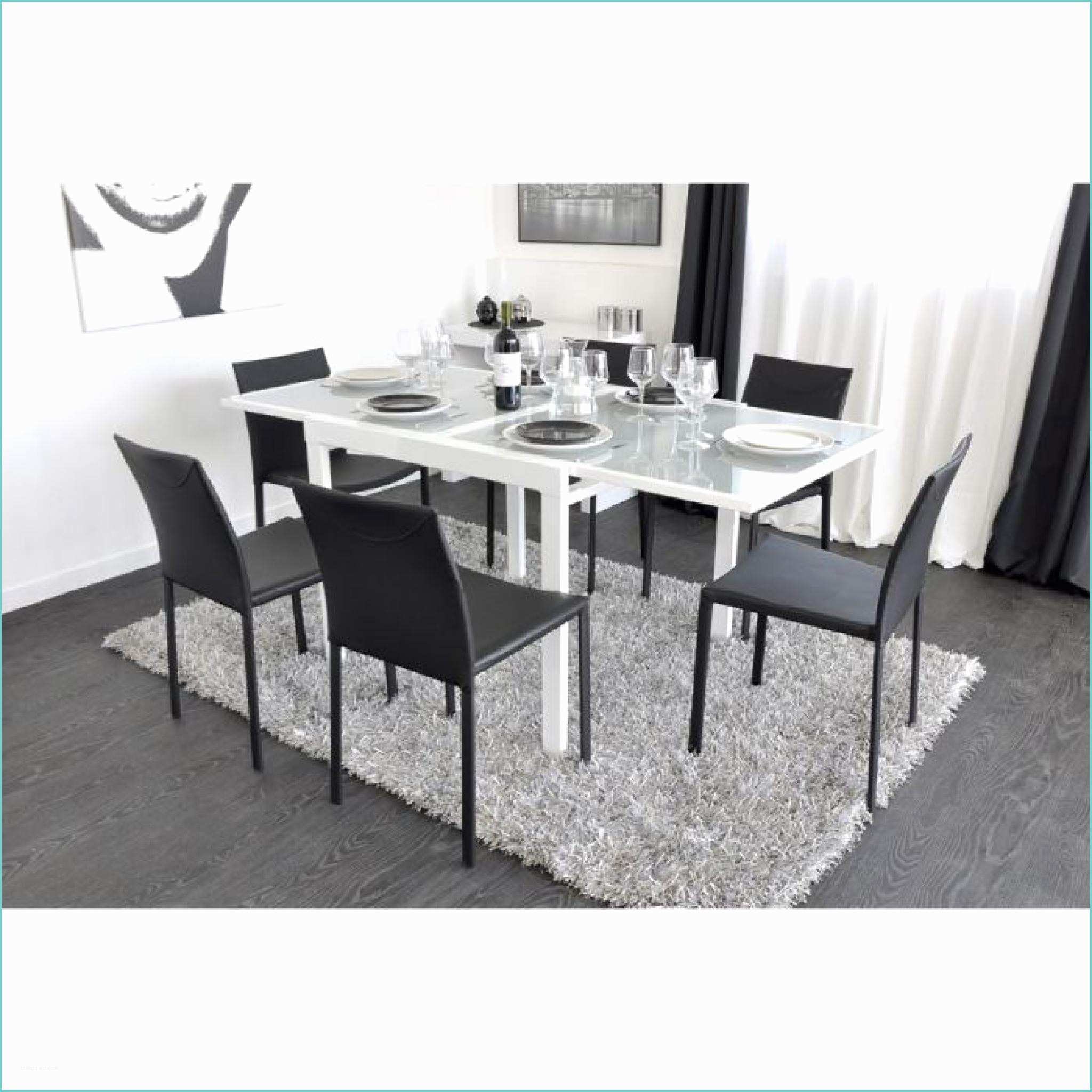 Table Blanche Laque but Extend Table Extensible Blanche 90 180cm Achat Vente