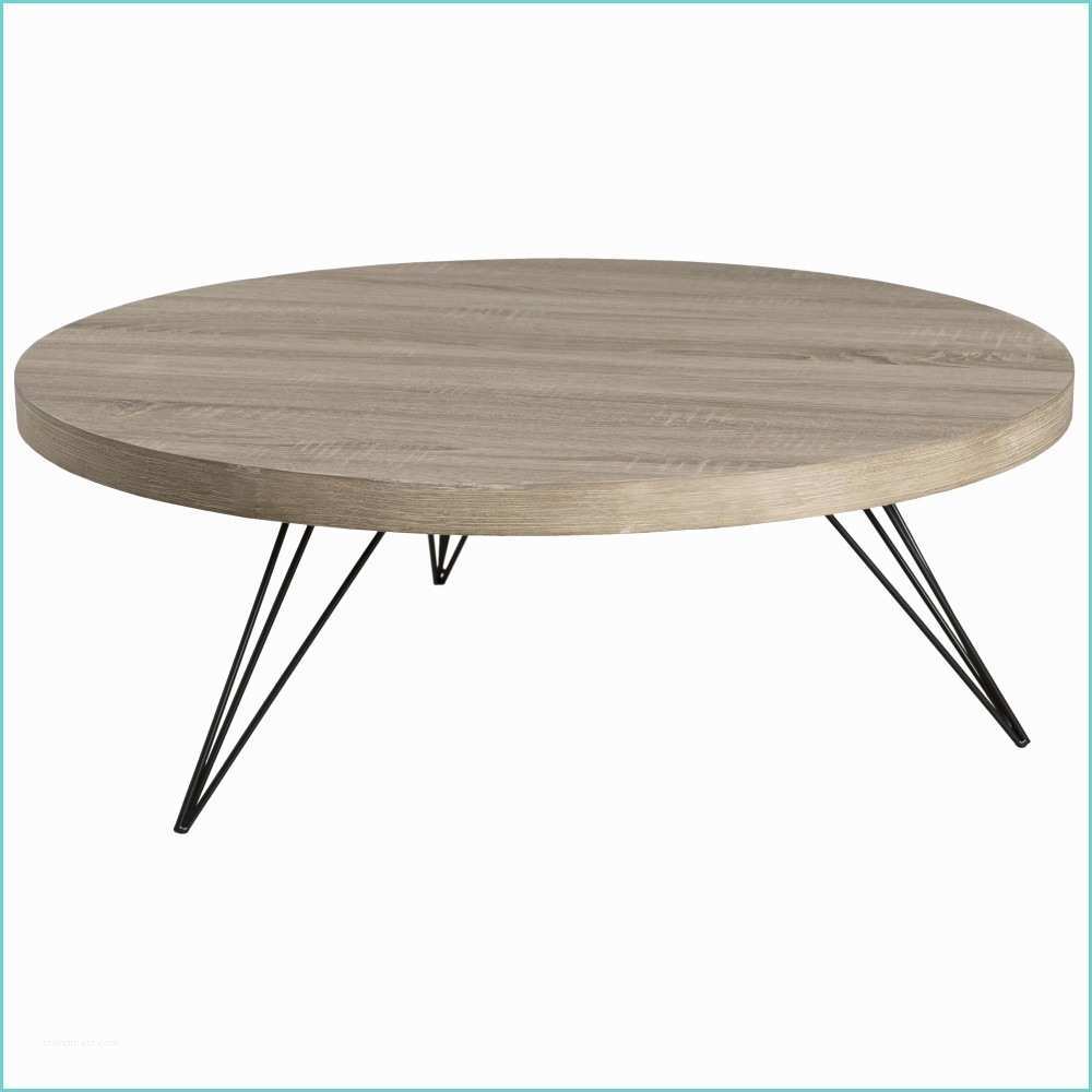 Table Bois Pied Mtal Table Basse Bois Pied Metal – Myqto