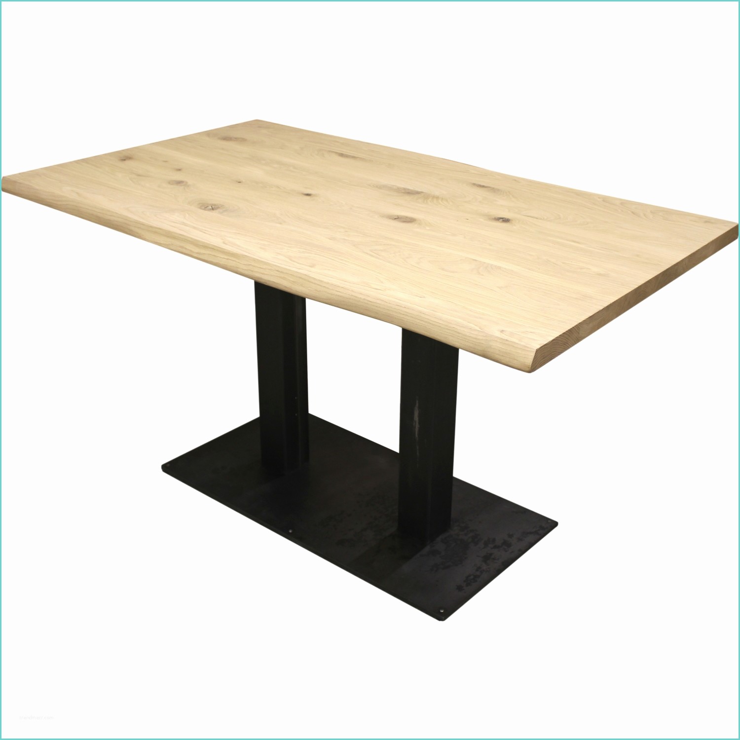Table De Bistrot Ikea Table Bistro Chêne Massif Trunk Pieds Métal