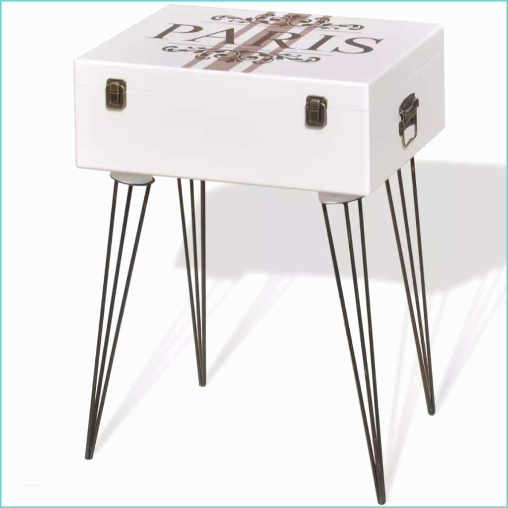 Table De Chevet 30cm Acheter Vidaxl Table De Chevet 40 X 30 X 57 Cm Blanc Pas