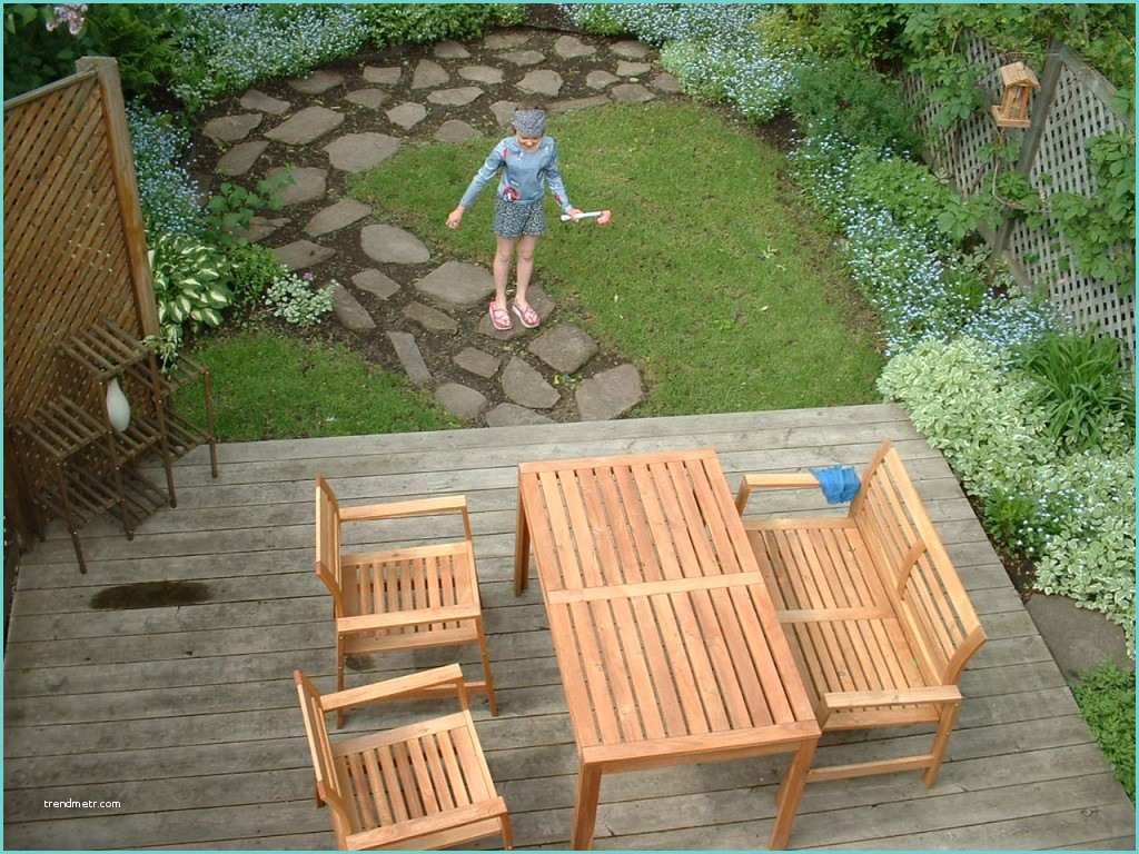 photo mobilier jardin salon de jardin bois ikea 4