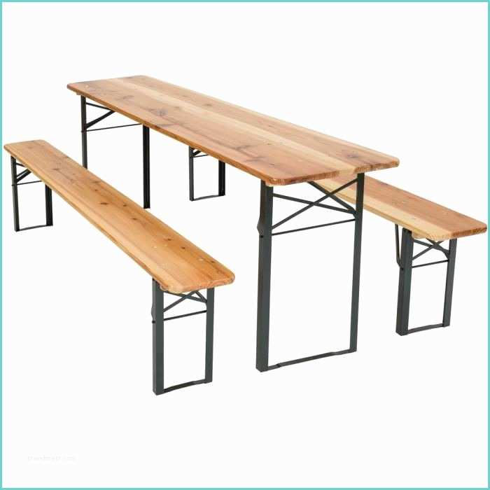 Table De Musculation Table Et Bancs Pliant En Bois Table De Jardin Table De