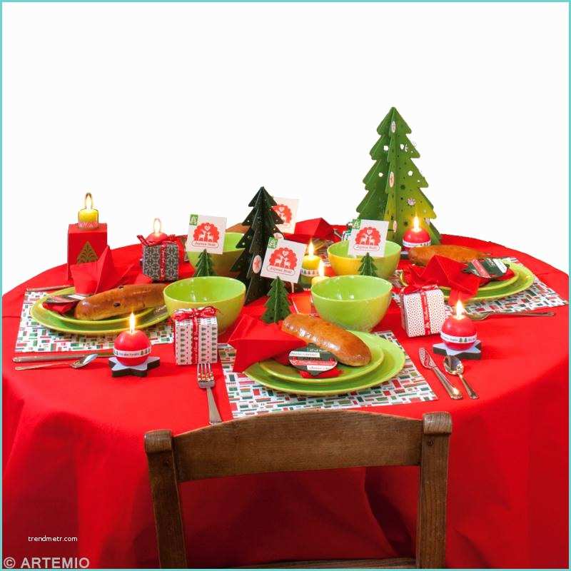 Table De Noel Rouge Et Vert Décoration De Table De Noël Rouge Et Vert Idées Et