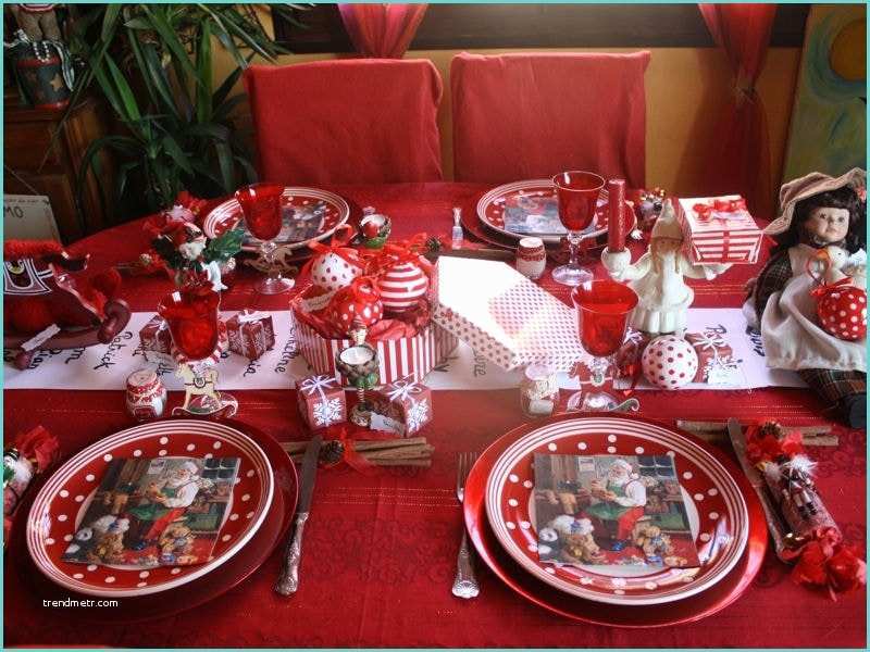 Table De Noel Rouge Et Vert Table De Noël Rouge Quelle Déco Pour Ma Table De Noël