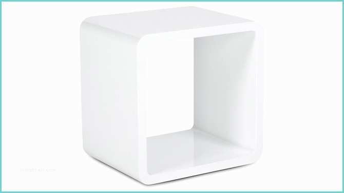Table De Nuit Cube Chevet Design Cube Ou Table D Appoint Laquée Acton