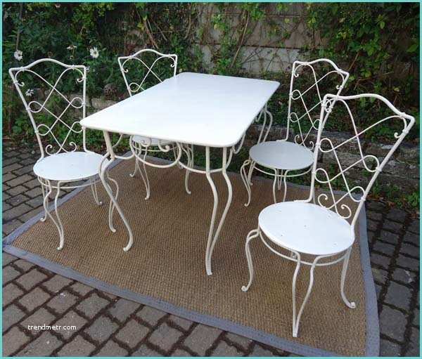 Table Et Chaise De Jardin En Fer forg Le Bon Coin Salon De Jardin Ancien Fer forger