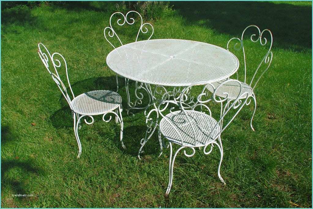 Table Et Chaise De Jardin En Fer forg Table De Jardin Fer forge Maison Design Wiblia