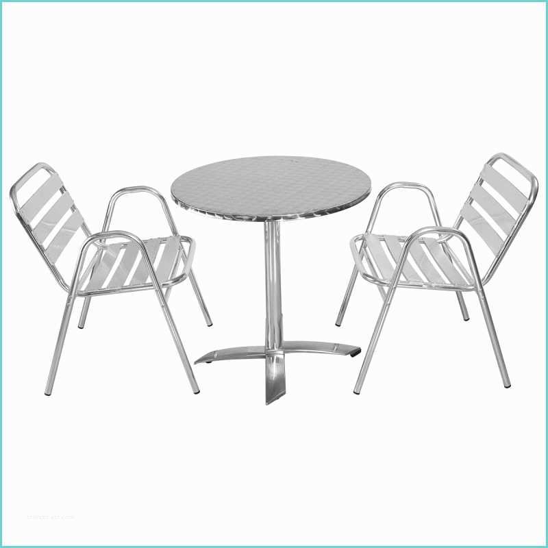 Table Et Chaise De Terrasse Table Ronde Et Chaise Terrasse Aluminium