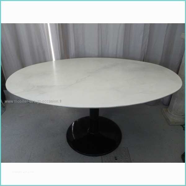 Table Knoll Ovale Marbre Table Knoll Ovale D Occasion