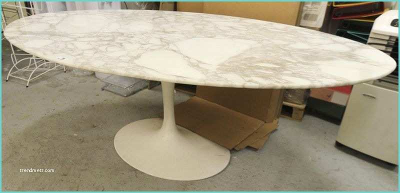 Table Knoll Ovale Marbre Table Ovale Modele Dining Table 78 Design Eero Saarinen