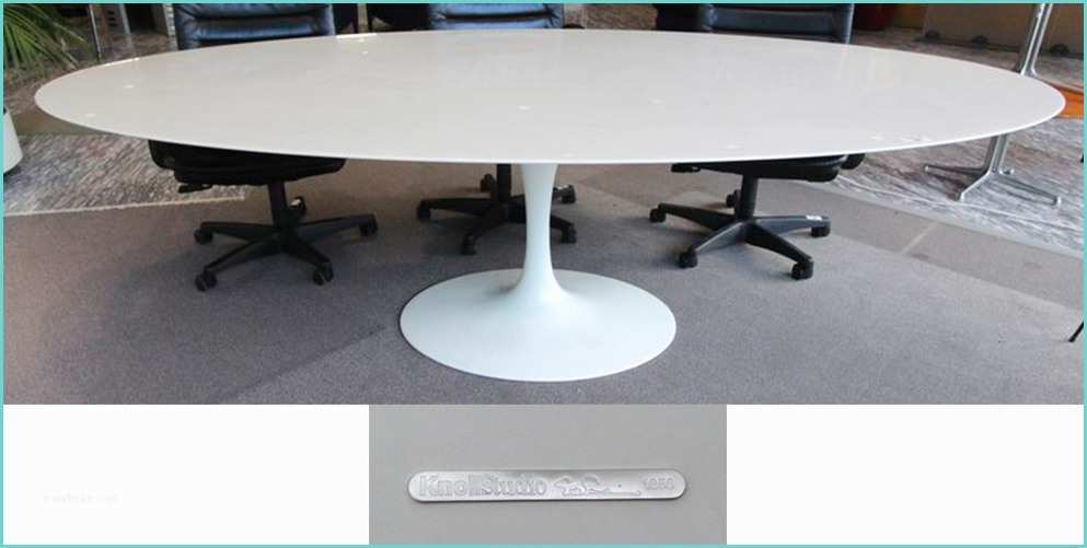 Table Knoll Ovale Occasion Table Knoll Ovale D Occasion Grande Table Basse Saarinen
