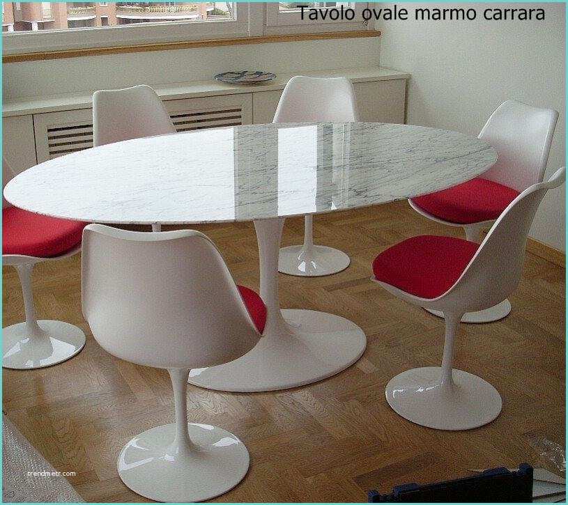 Table Knoll Ovale Oval Table Saarinen Marble Eero Saarinen