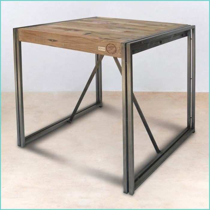 Table Mange Debout Extensible Table "mange Debout" 100 Cm² Industry Achat Vente