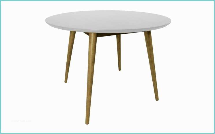 Table Manger Design Scandinave Lena Blanc Table à Manger Ronde 100 Cm En Bois Au Design