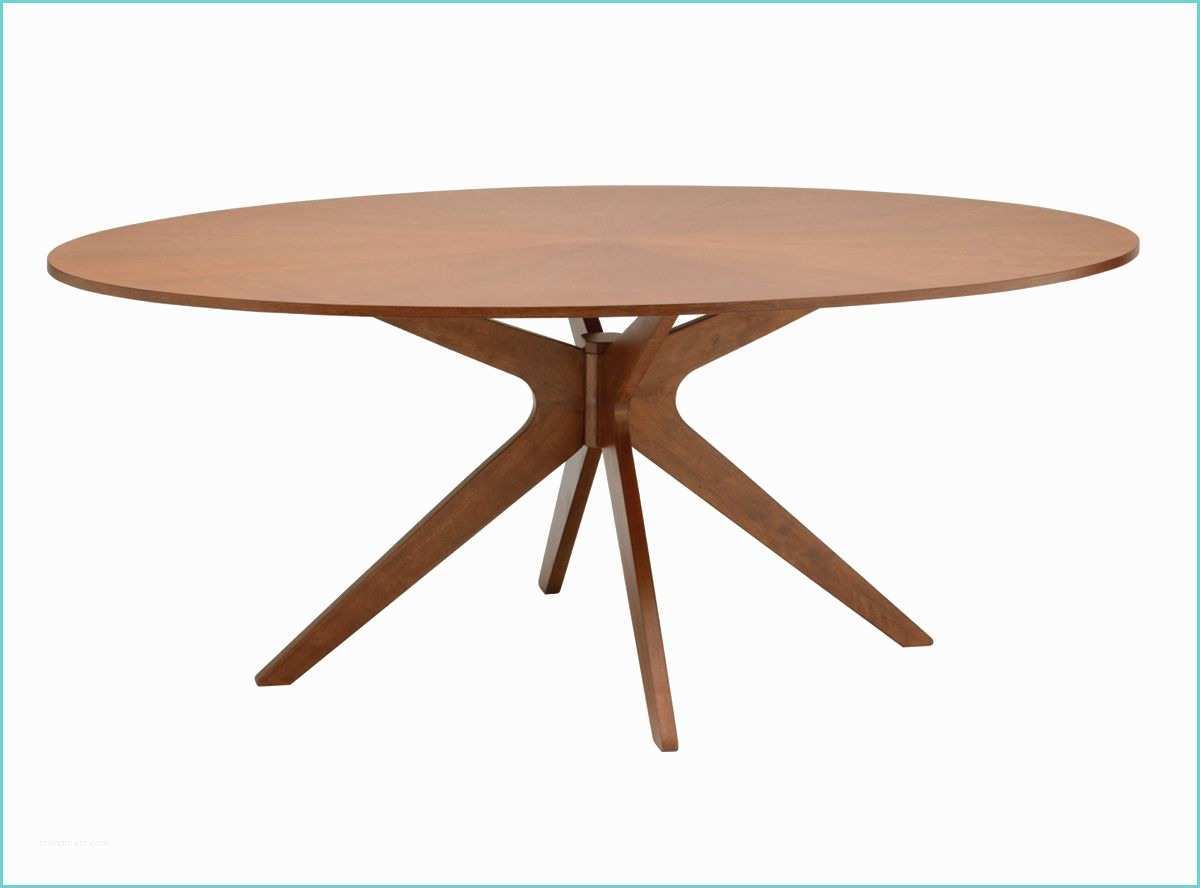 Table Manger Design Table à Manger Design Ovale En Chêne Chocolat Conan Miliboo