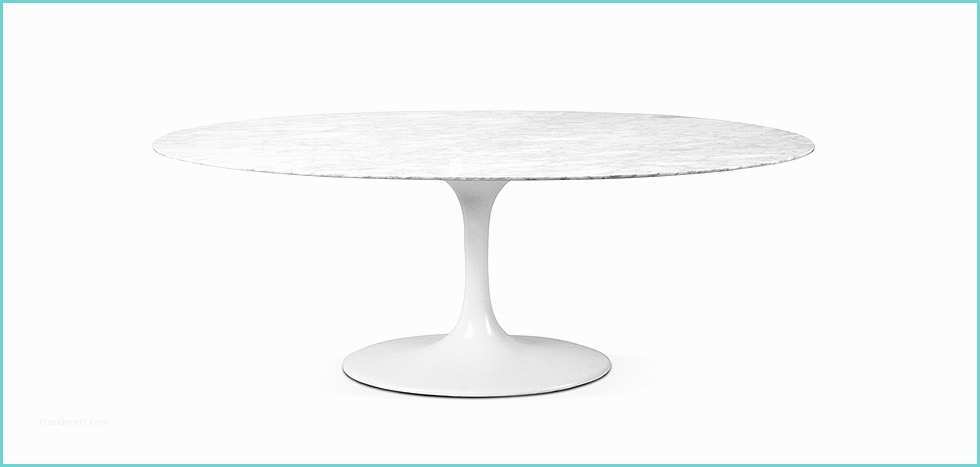 Table Ovale Salle Manger Table Tulipe Eero Saarinen Style Marbre 199 Cm Pas Cher