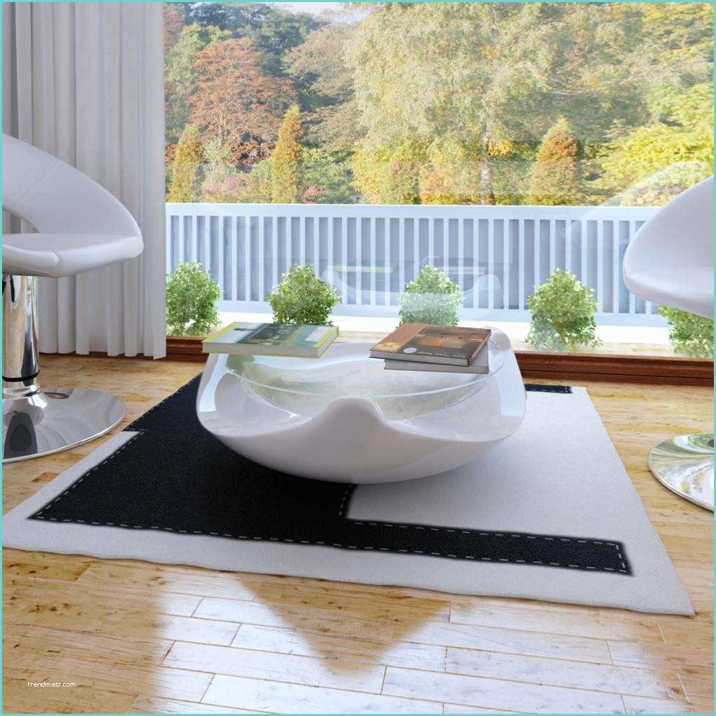 Table Ronde Blanche Table Basse Blanche Tendance Ronde Cielterre Merce